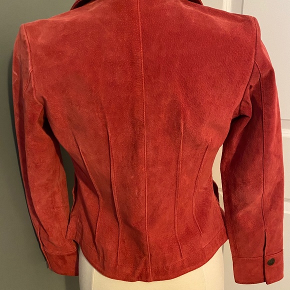Red Suede Jacket - Picture 8 of 13